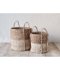 Wicker basket Noko wide