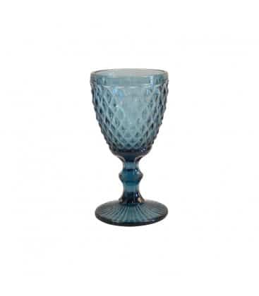 Verre à vin Diamond Bleu