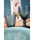 Verre gobelet Diamond Bleu