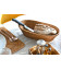 Rattan bread basket Banneton - honey color