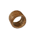 Rond de serviette en rotin naturel Paya miel (set de 2)